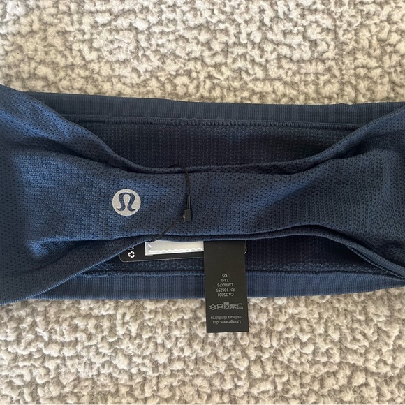 Lululemon Athletica Navy Vent Tech Headband - Picture 2 of 5